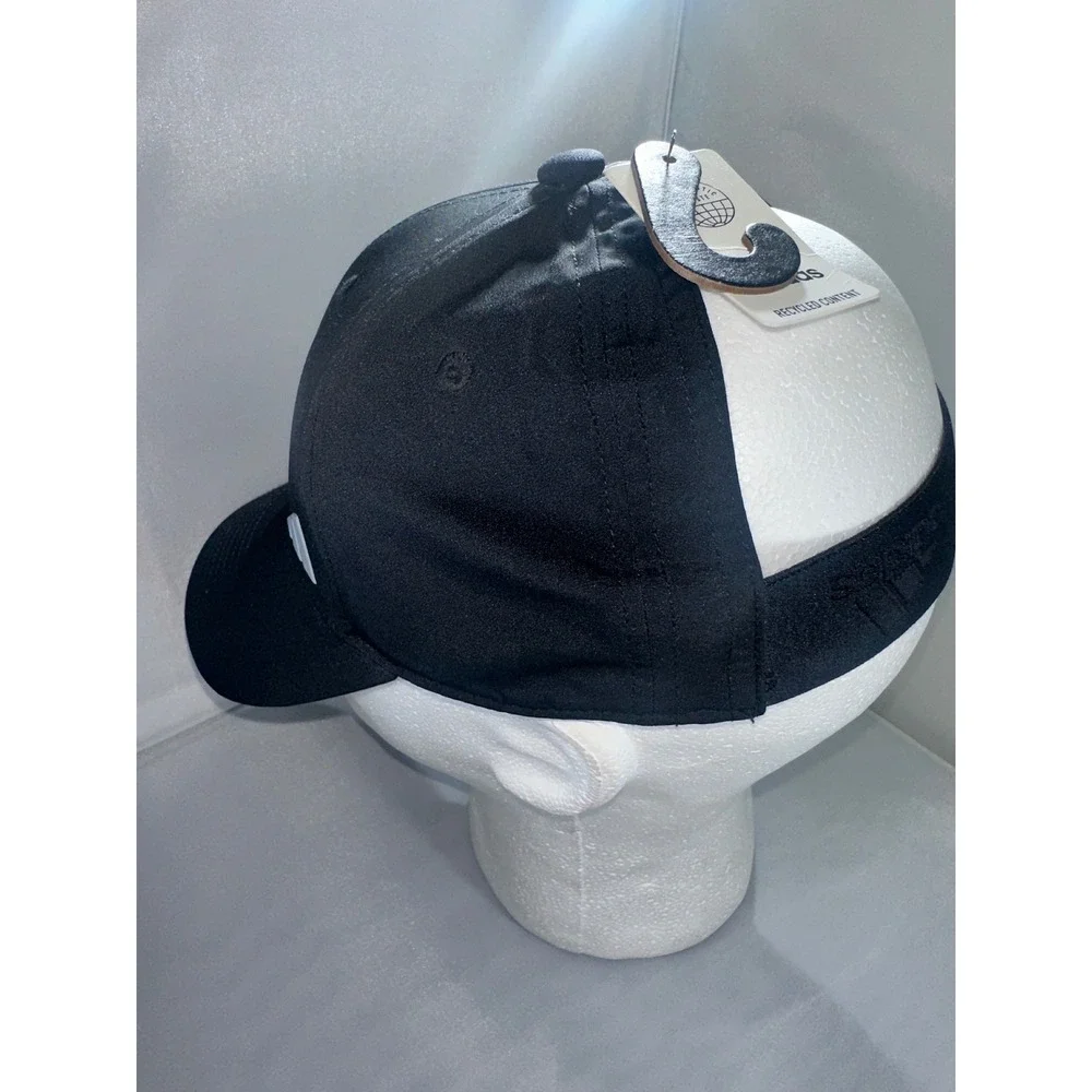 Adidas AEROREADY Womens Fit Baseball Cap Black Performance Hat New NWT - Picture 5 of 9